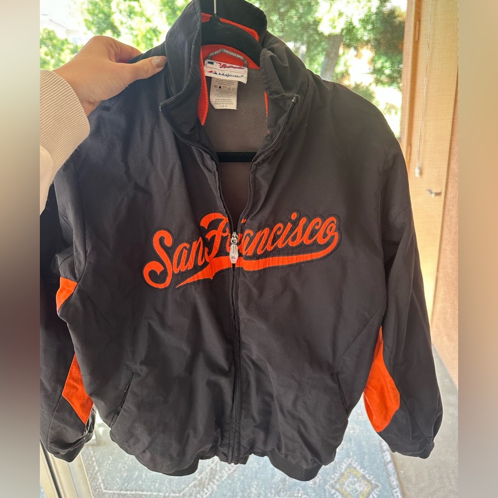 Giants Baseball Jacket (YL but worn as Adult S!)